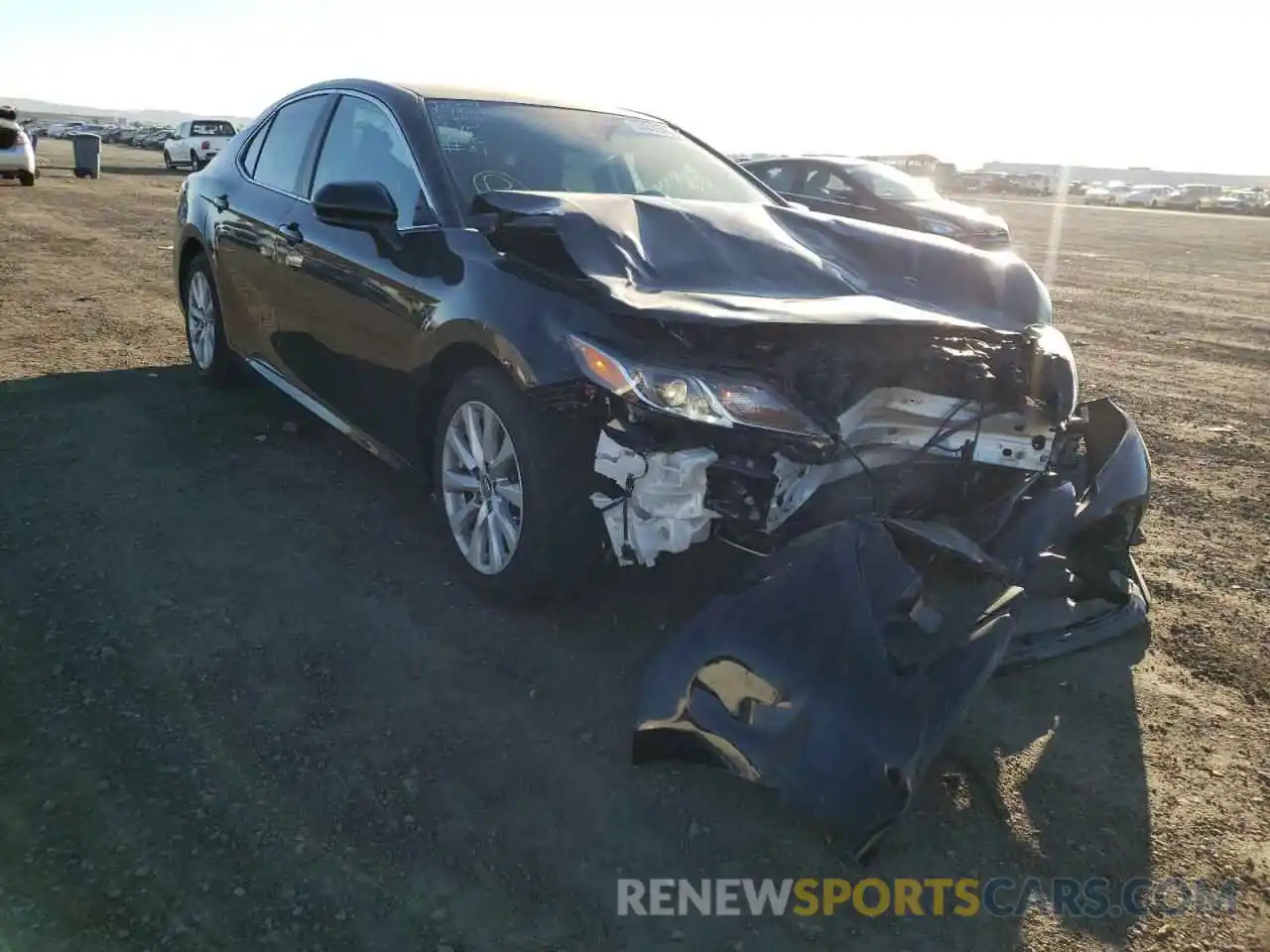 1 Photograph of a damaged car 4T1B11HK6KU194994 TOYOTA CAMRY 2019