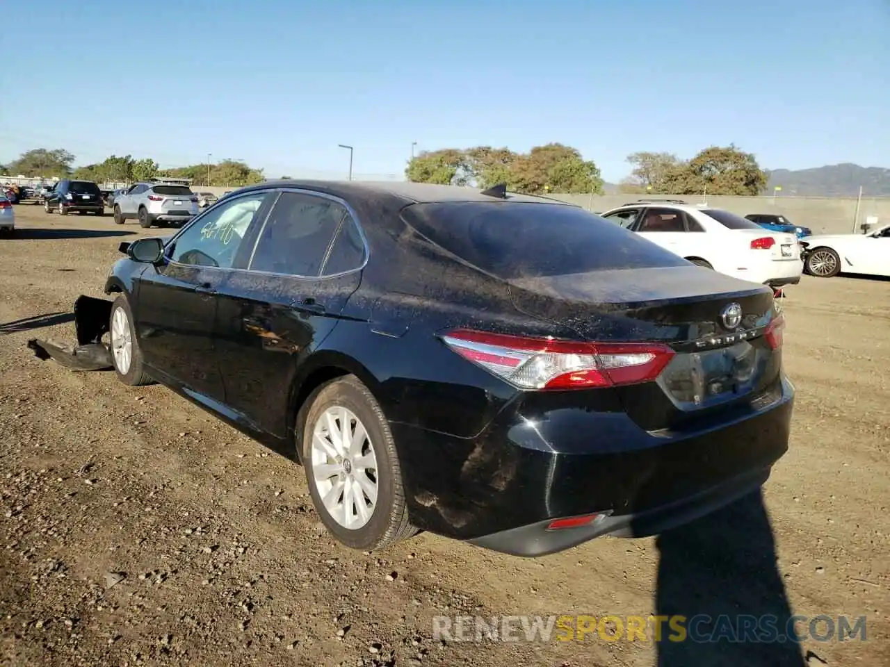 3 Photograph of a damaged car 4T1B11HK6KU194994 TOYOTA CAMRY 2019