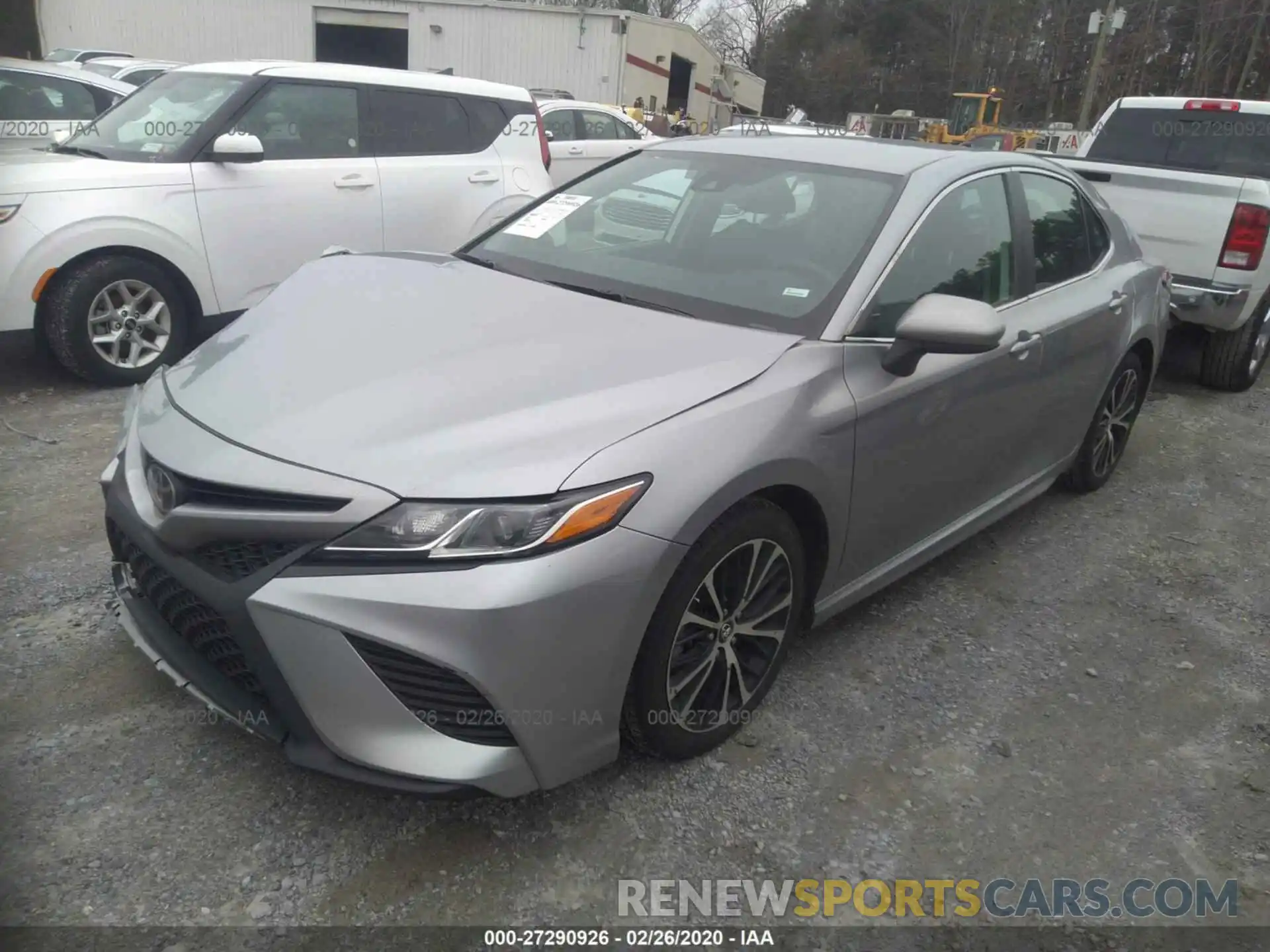 2 Photograph of a damaged car 4T1B11HK6KU195112 TOYOTA CAMRY 2019