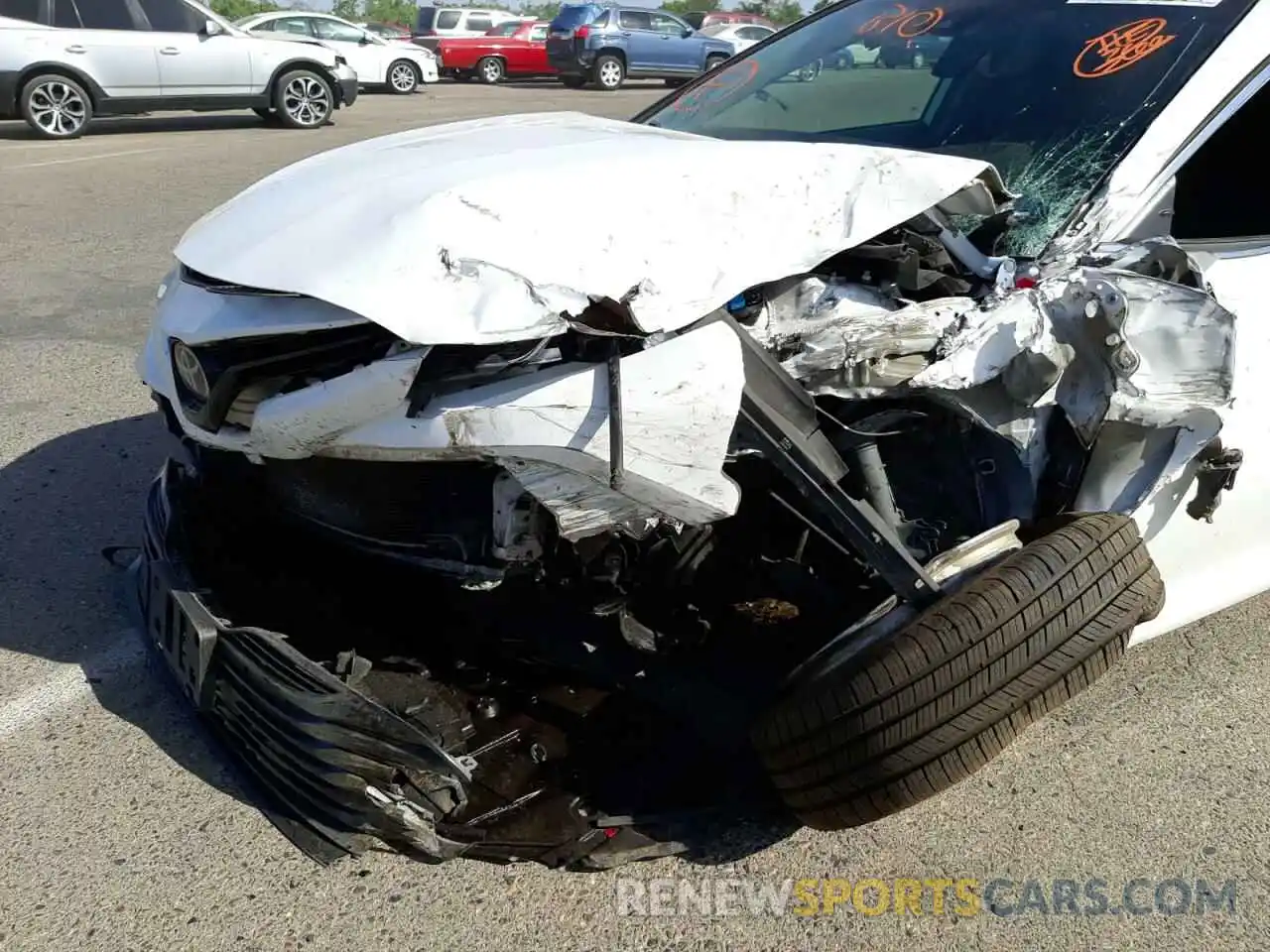 9 Photograph of a damaged car 4T1B11HK6KU196051 TOYOTA CAMRY 2019