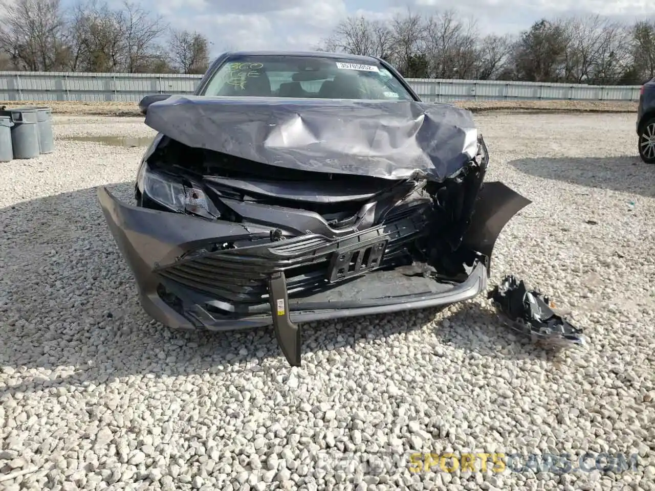 9 Photograph of a damaged car 4T1B11HK6KU196132 TOYOTA CAMRY 2019