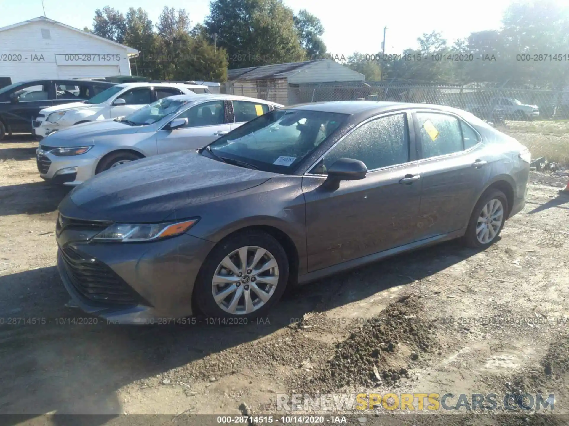 2 Photograph of a damaged car 4T1B11HK6KU196146 TOYOTA CAMRY 2019