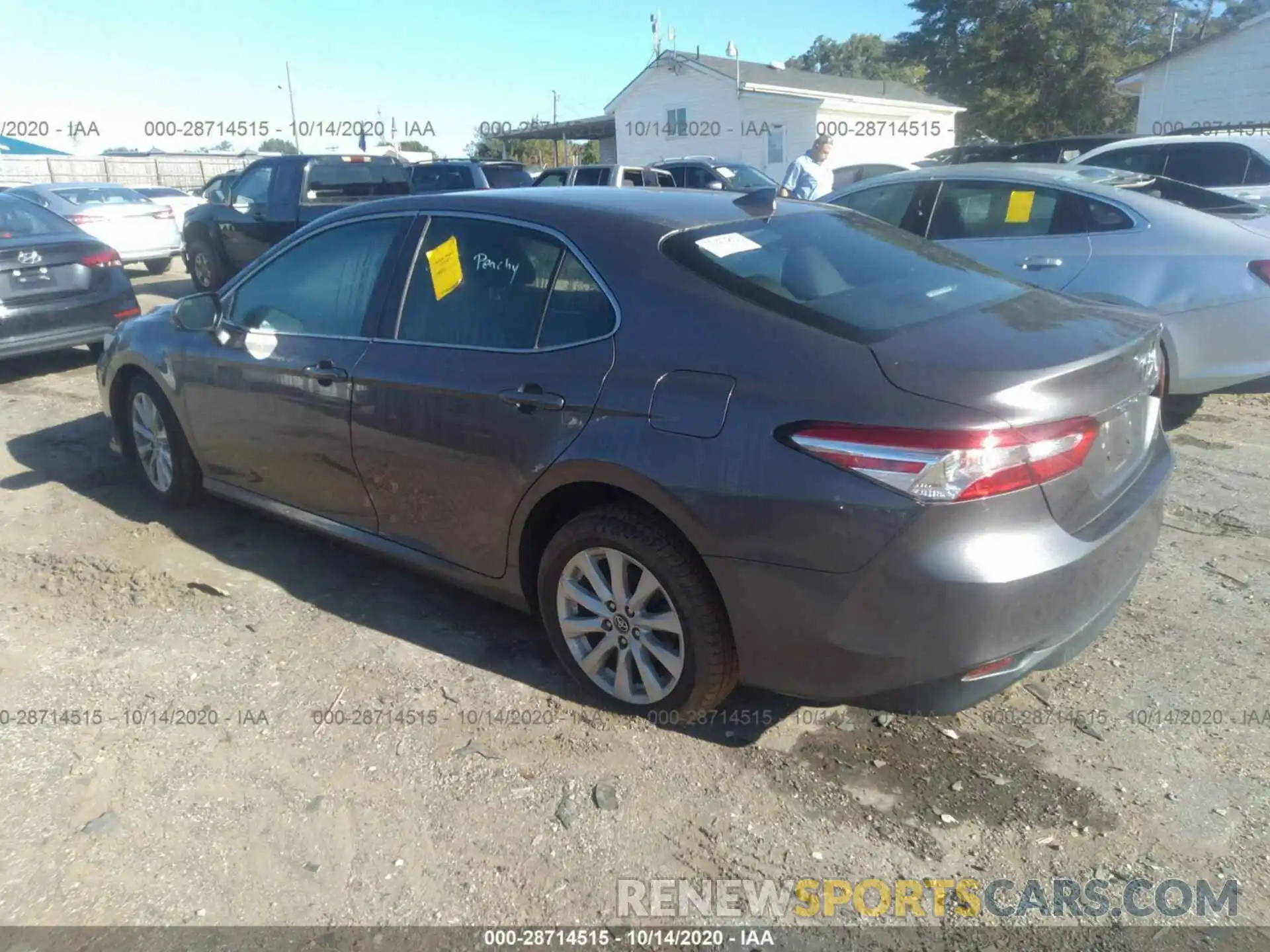 3 Photograph of a damaged car 4T1B11HK6KU196146 TOYOTA CAMRY 2019