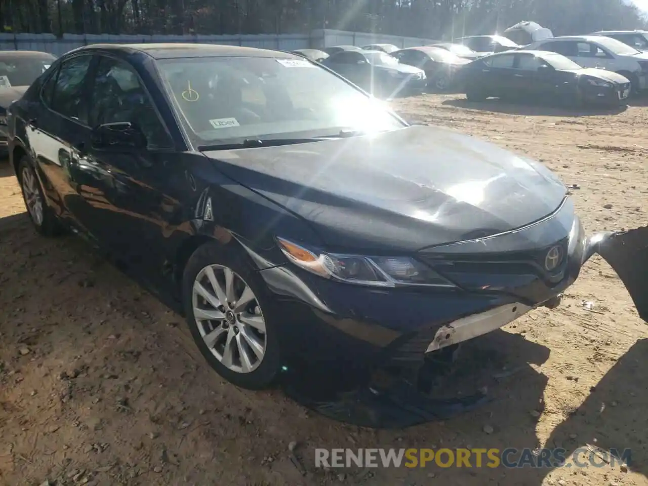 1 Photograph of a damaged car 4T1B11HK6KU196244 TOYOTA CAMRY 2019