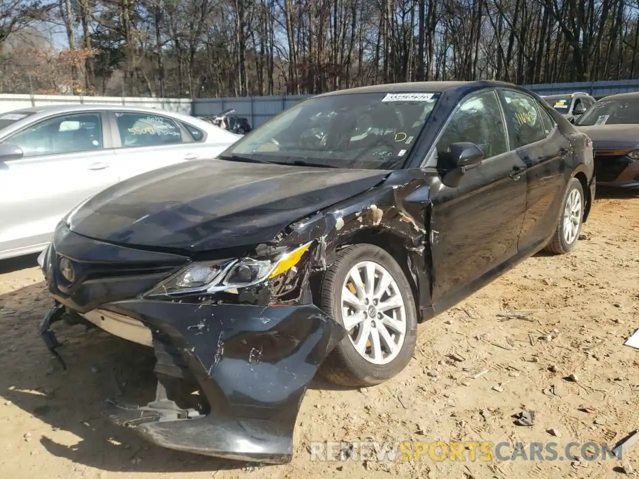 2 Photograph of a damaged car 4T1B11HK6KU196244 TOYOTA CAMRY 2019