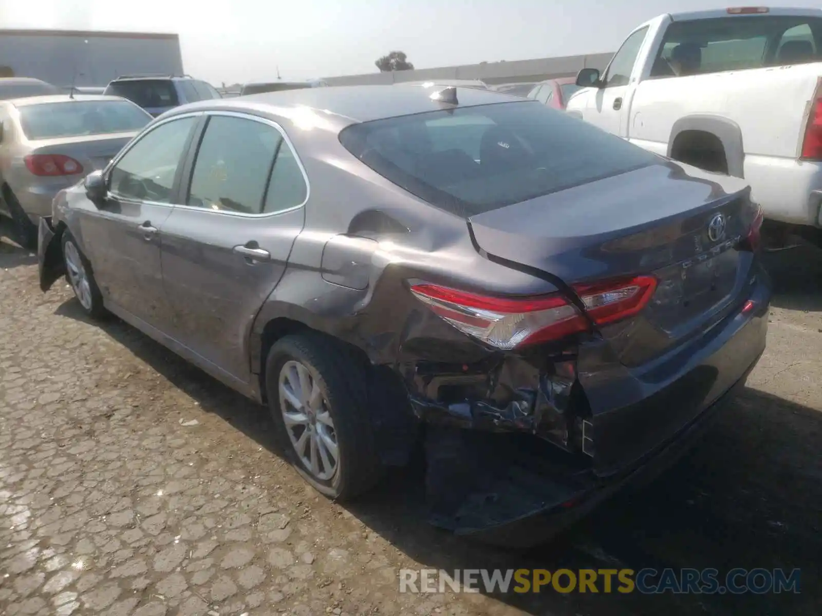 3 Photograph of a damaged car 4T1B11HK6KU196258 TOYOTA CAMRY 2019