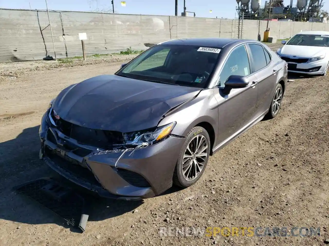 2 Photograph of a damaged car 4T1B11HK6KU196924 TOYOTA CAMRY 2019