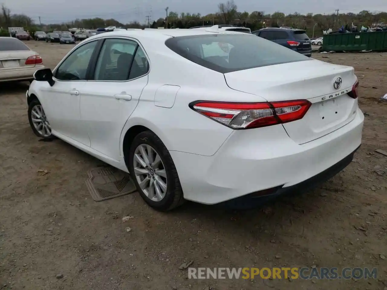 3 Photograph of a damaged car 4T1B11HK6KU197670 TOYOTA CAMRY 2019