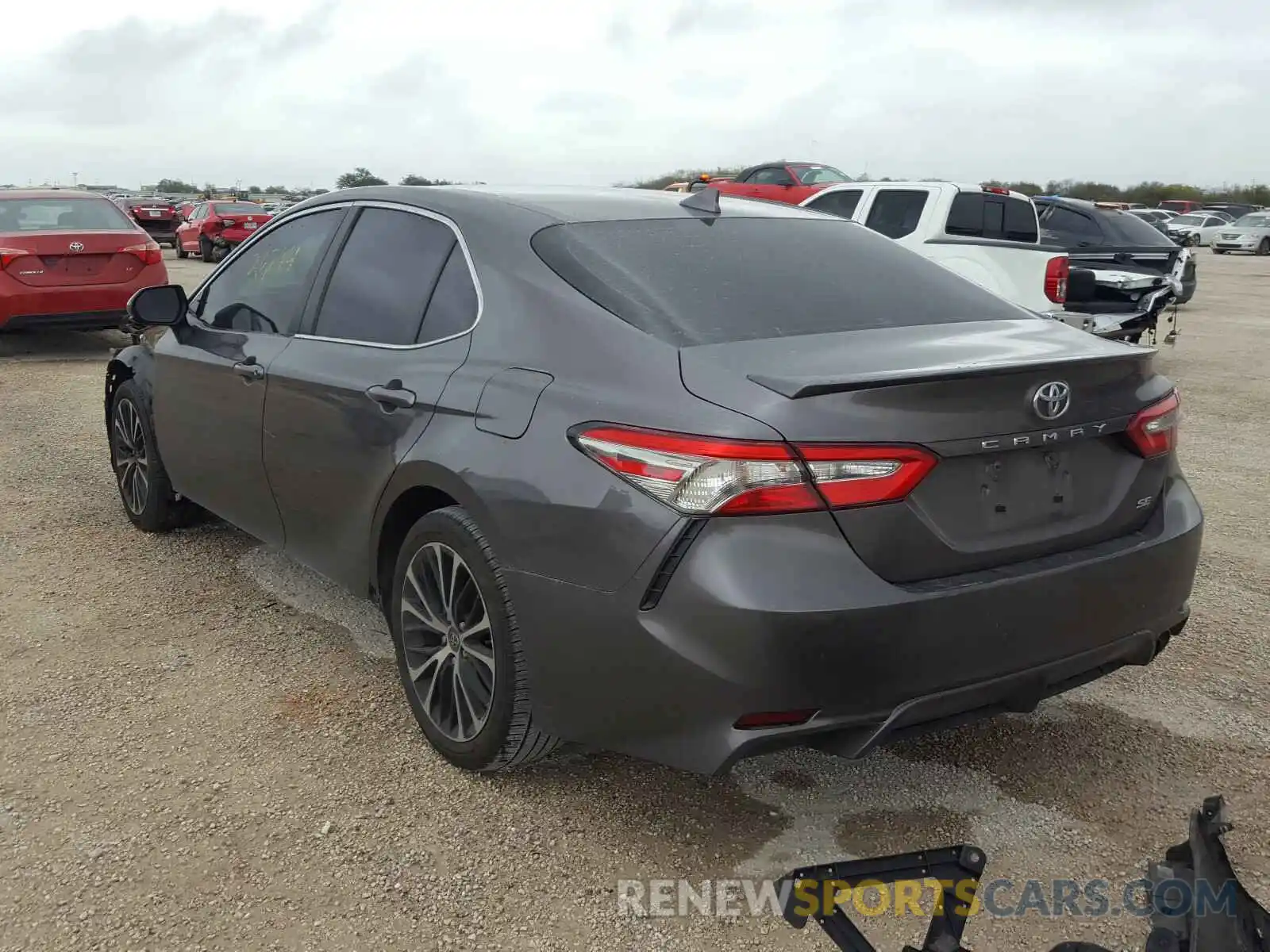 3 Photograph of a damaged car 4T1B11HK6KU197734 TOYOTA CAMRY 2019