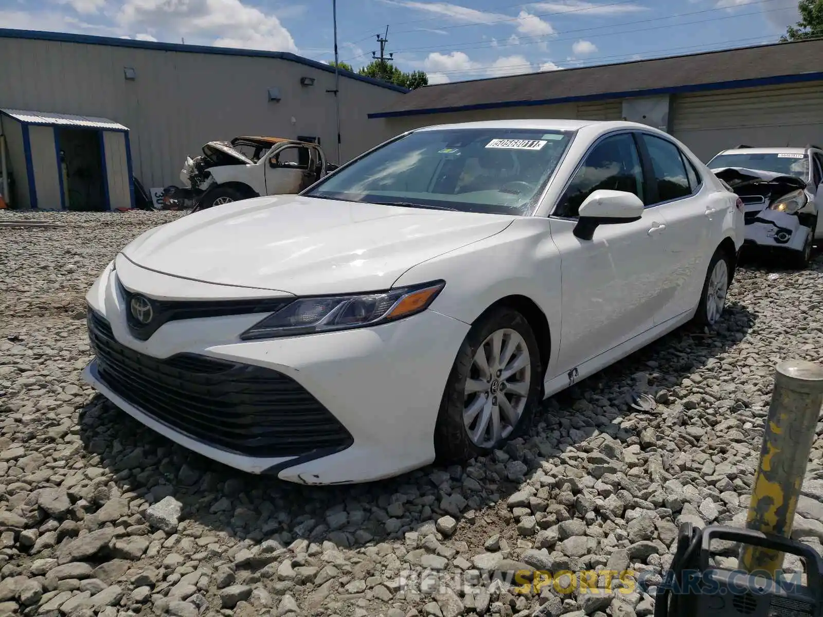 2 Photograph of a damaged car 4T1B11HK6KU197927 TOYOTA CAMRY 2019