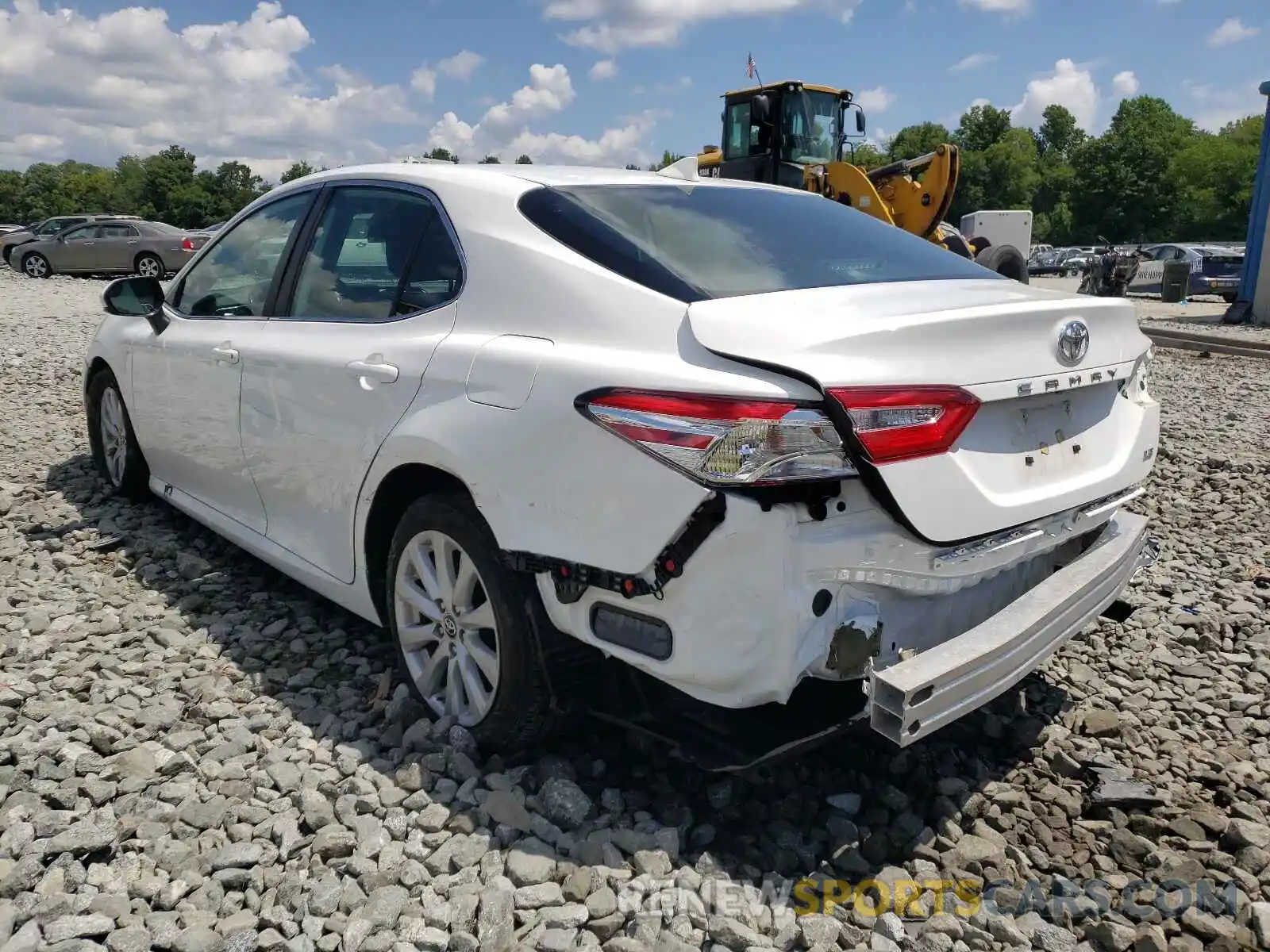 3 Photograph of a damaged car 4T1B11HK6KU197927 TOYOTA CAMRY 2019