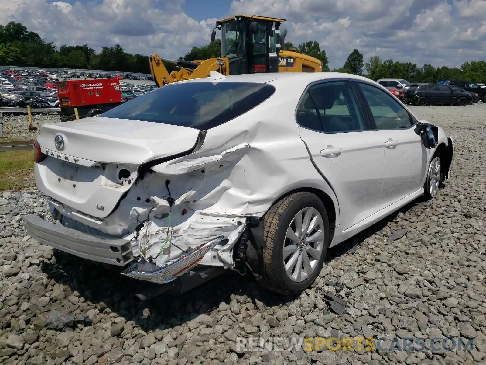 4 Photograph of a damaged car 4T1B11HK6KU197927 TOYOTA CAMRY 2019