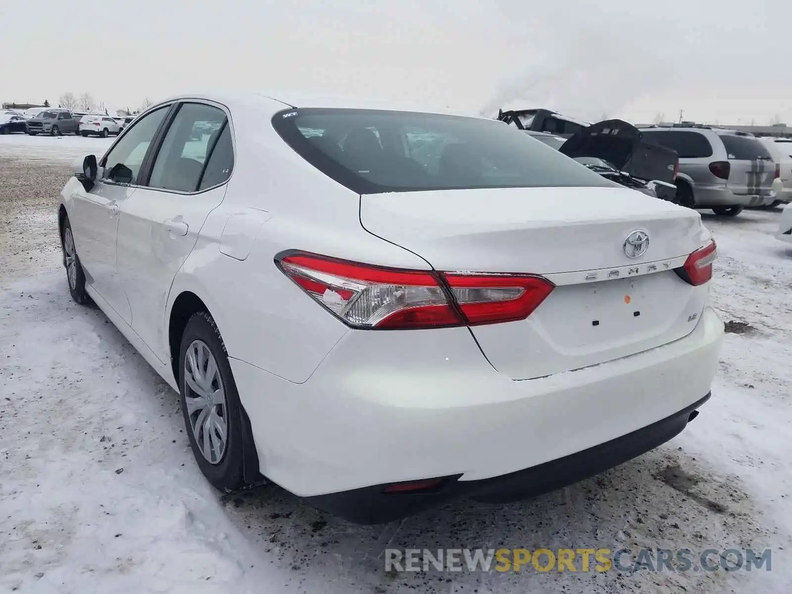 3 Photograph of a damaged car 4T1B11HK6KU198155 TOYOTA CAMRY 2019