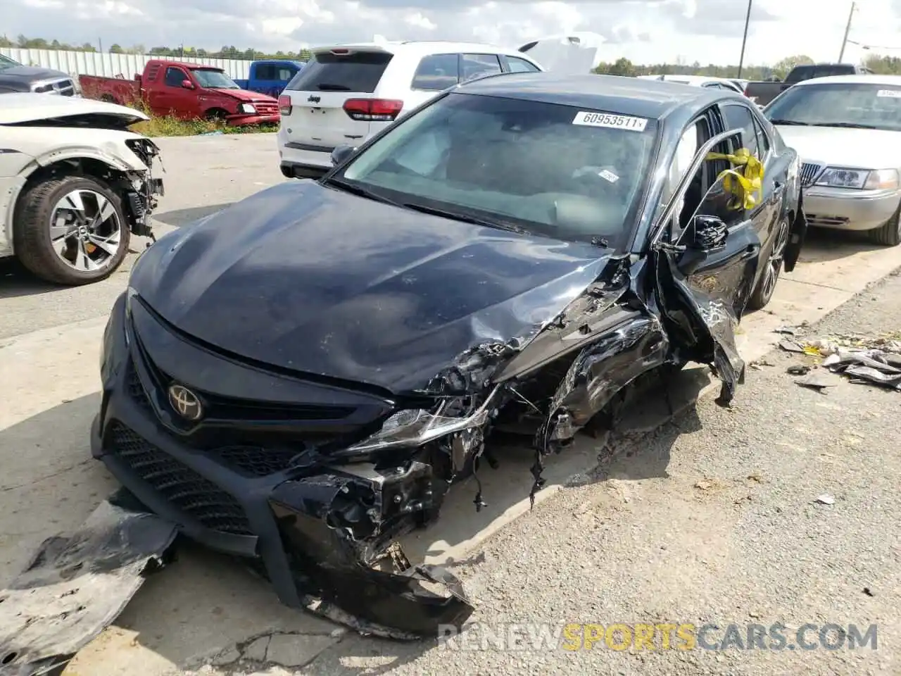 9 Photograph of a damaged car 4T1B11HK6KU200857 TOYOTA CAMRY 2019