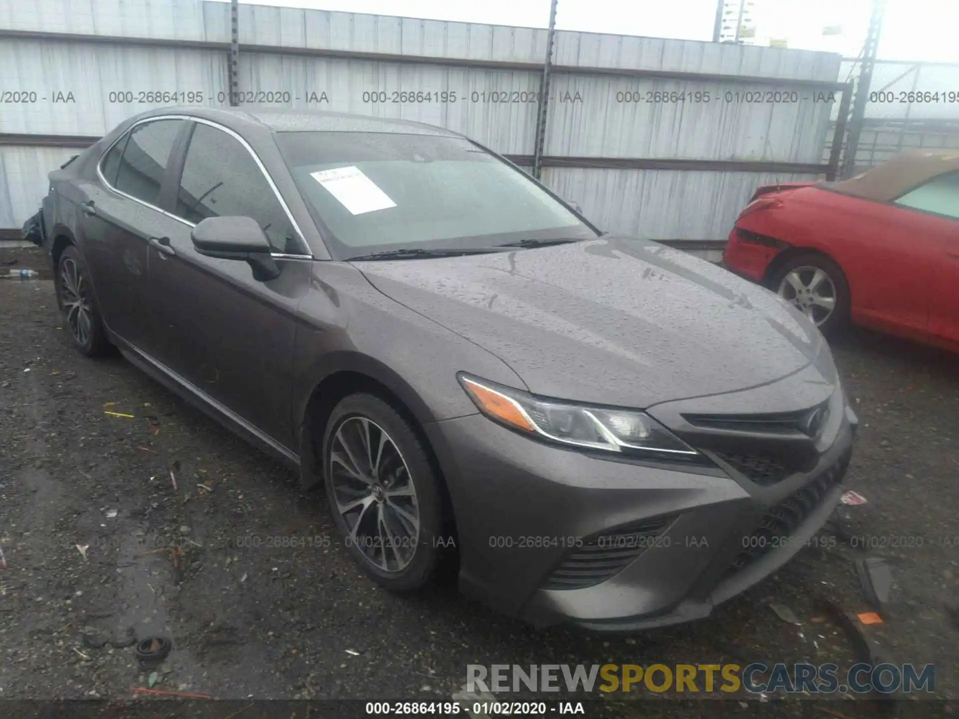 1 Photograph of a damaged car 4T1B11HK6KU201054 TOYOTA CAMRY 2019