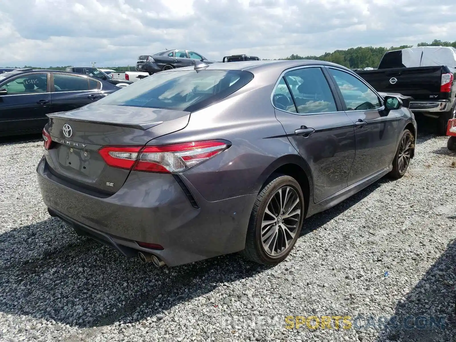 4 Photograph of a damaged car 4T1B11HK6KU201541 TOYOTA CAMRY 2019