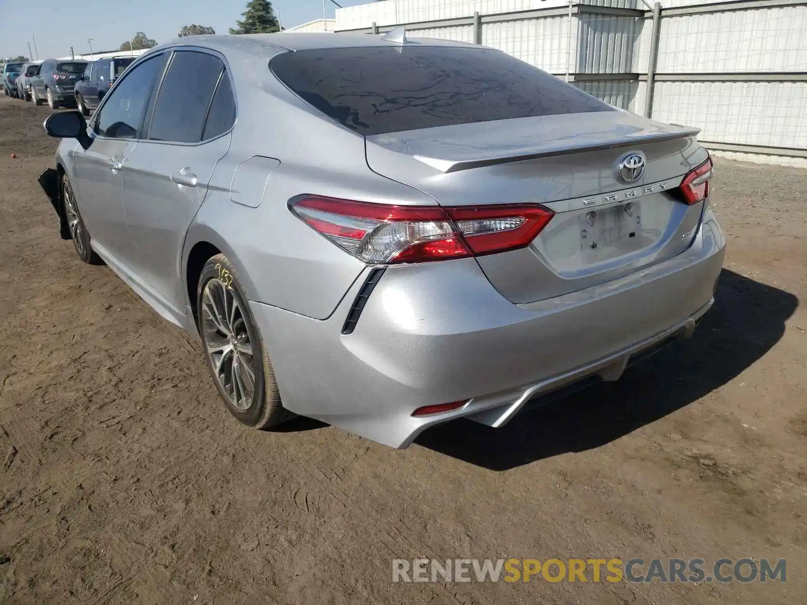 3 Photograph of a damaged car 4T1B11HK6KU202348 TOYOTA CAMRY 2019