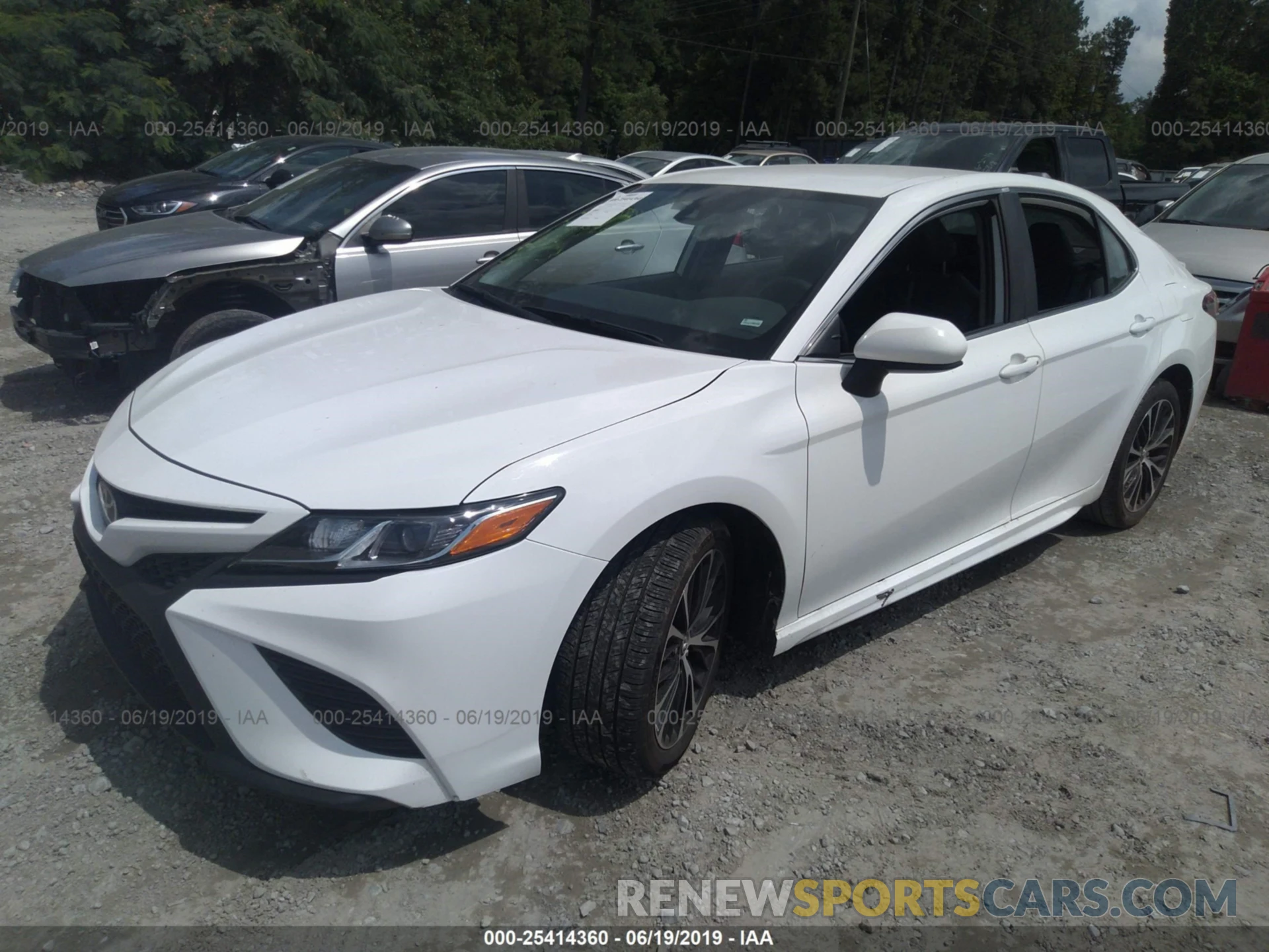 2 Photograph of a damaged car 4T1B11HK6KU204486 TOYOTA CAMRY 2019