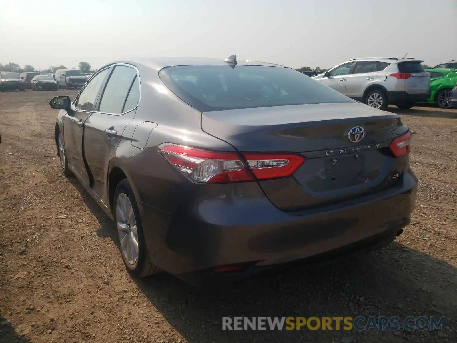 3 Photograph of a damaged car 4T1B11HK6KU204715 TOYOTA CAMRY 2019