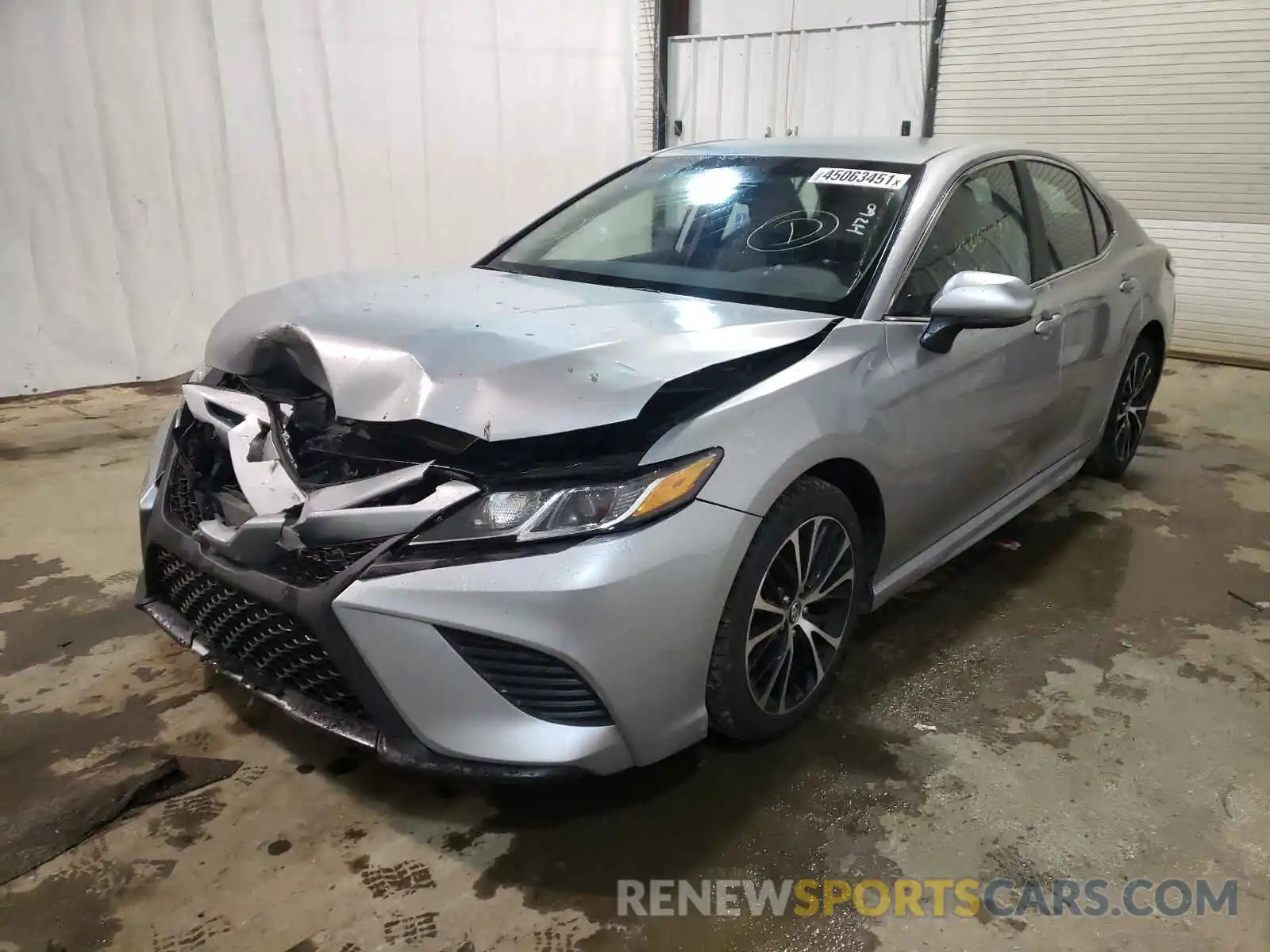 2 Photograph of a damaged car 4T1B11HK6KU205458 TOYOTA CAMRY 2019