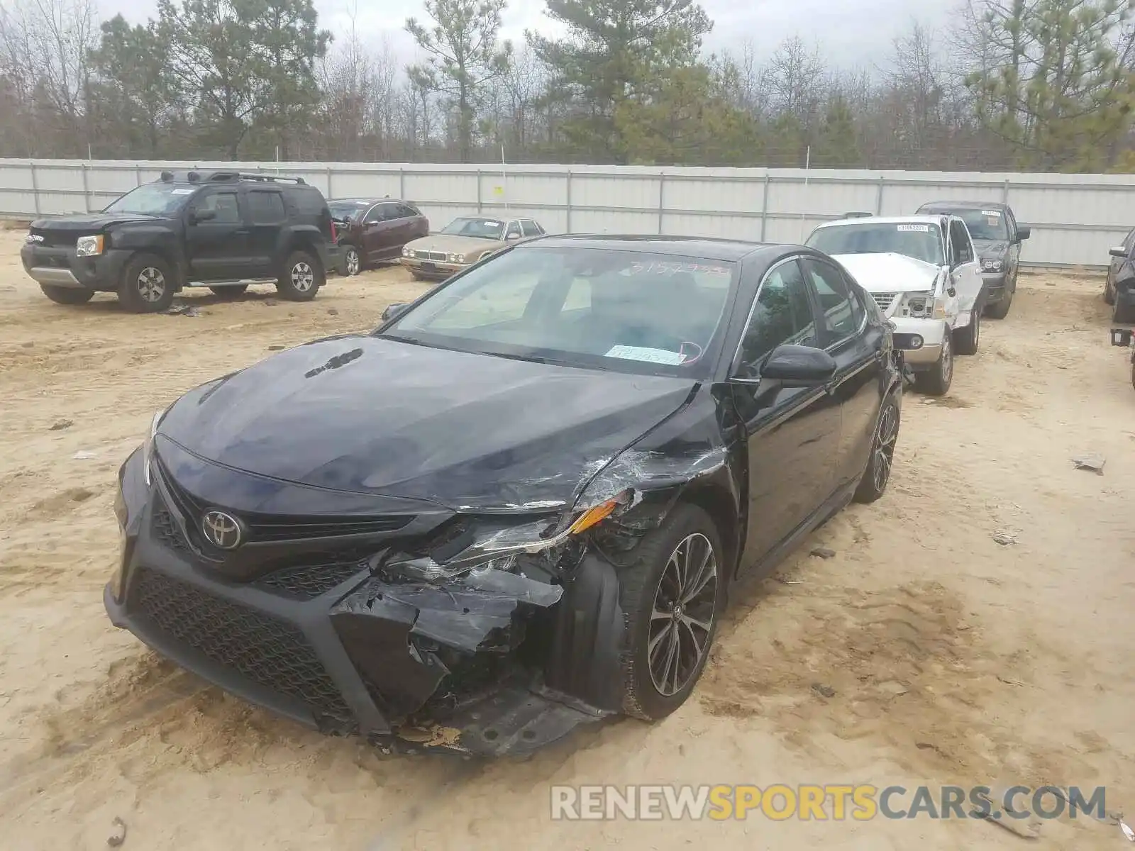 2 Photograph of a damaged car 4T1B11HK6KU205816 TOYOTA CAMRY 2019