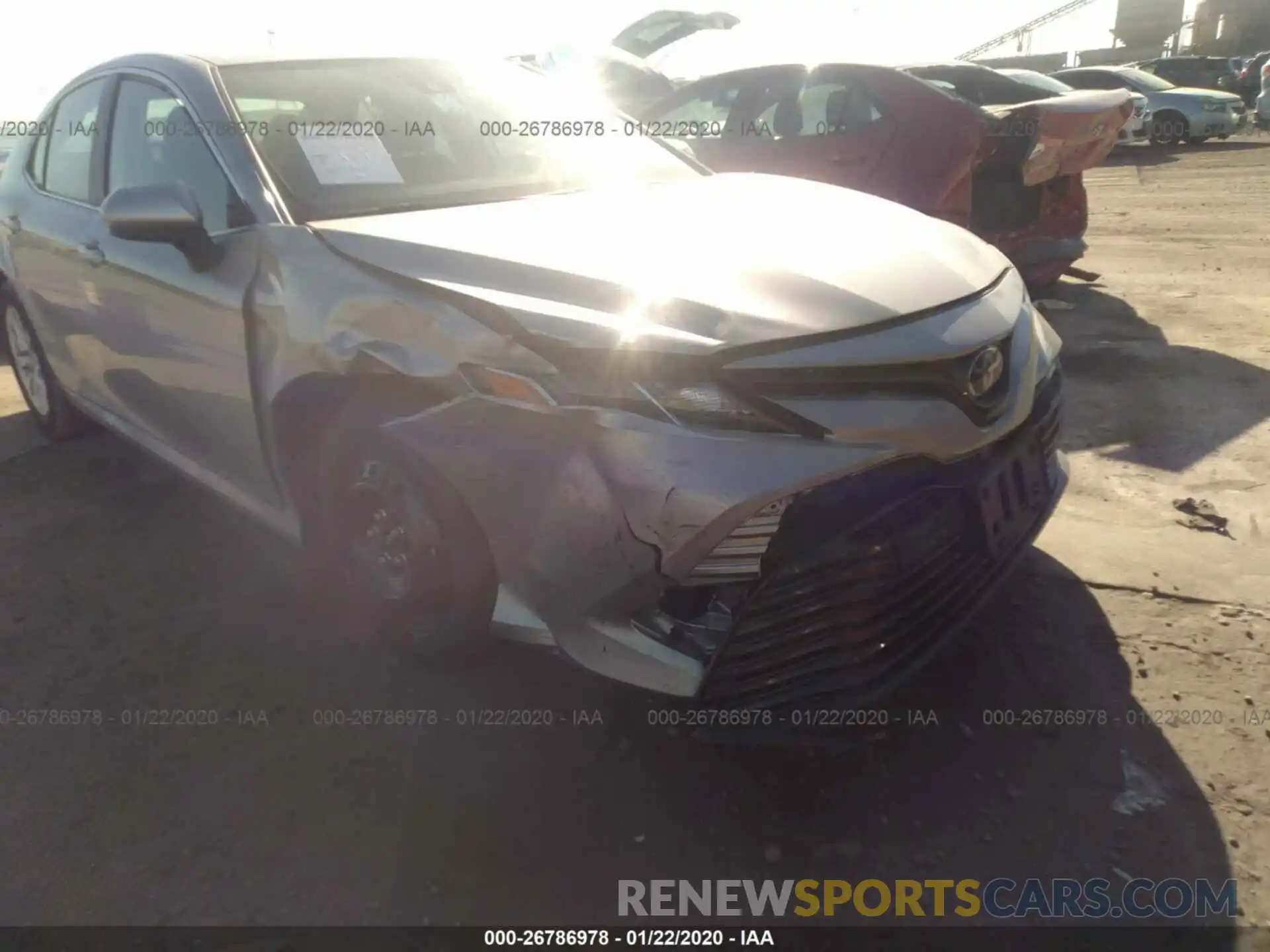 6 Photograph of a damaged car 4T1B11HK6KU206318 TOYOTA CAMRY 2019