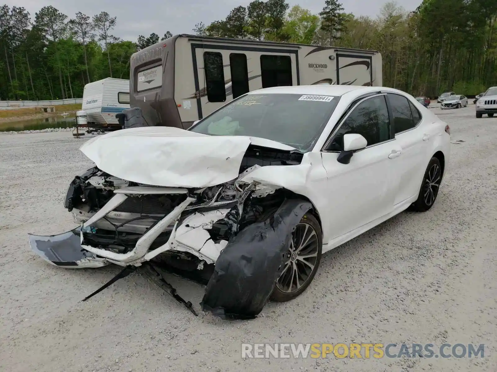 2 Photograph of a damaged car 4T1B11HK6KU206531 TOYOTA CAMRY 2019