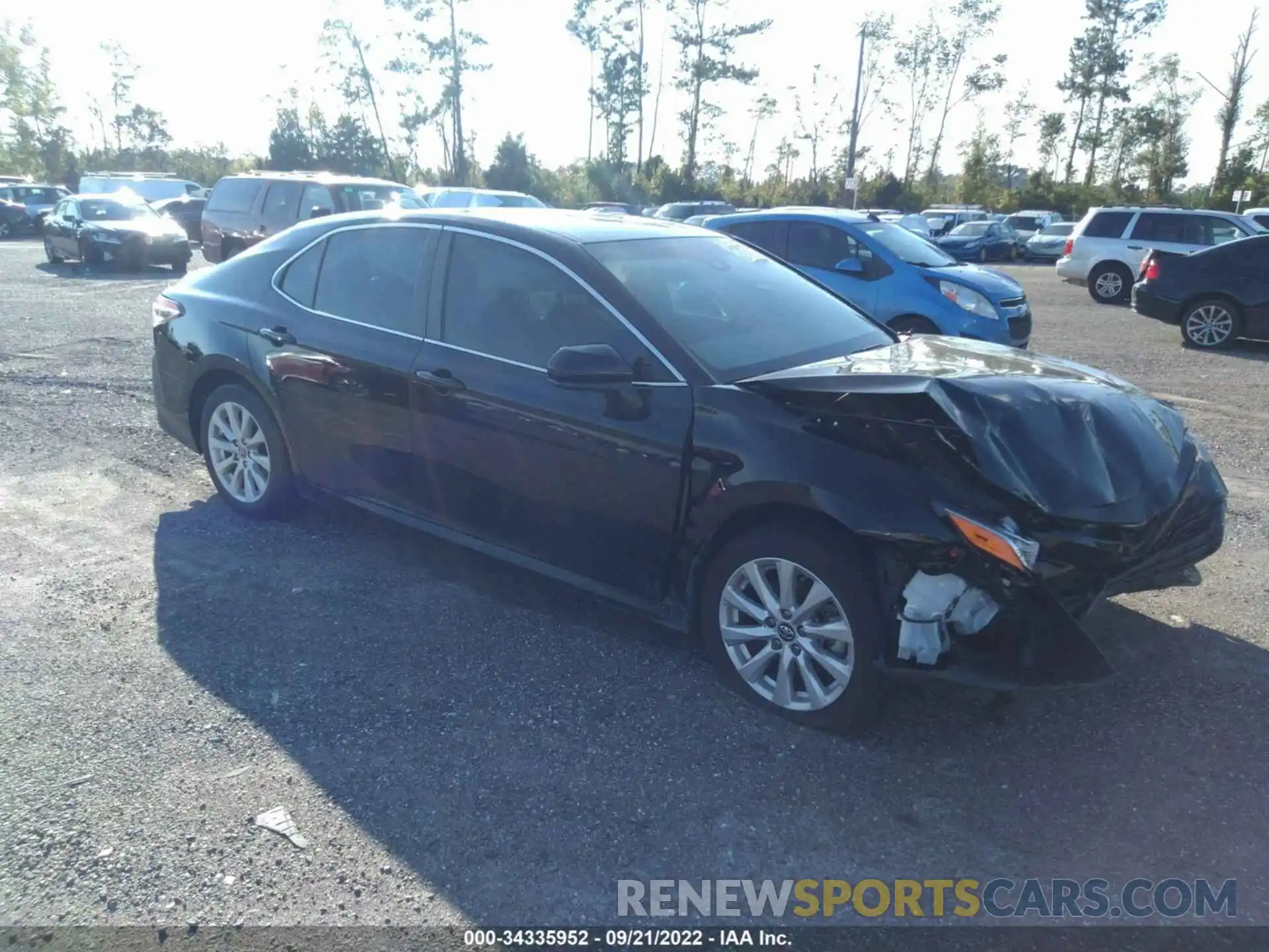 1 Photograph of a damaged car 4T1B11HK6KU207114 TOYOTA CAMRY 2019