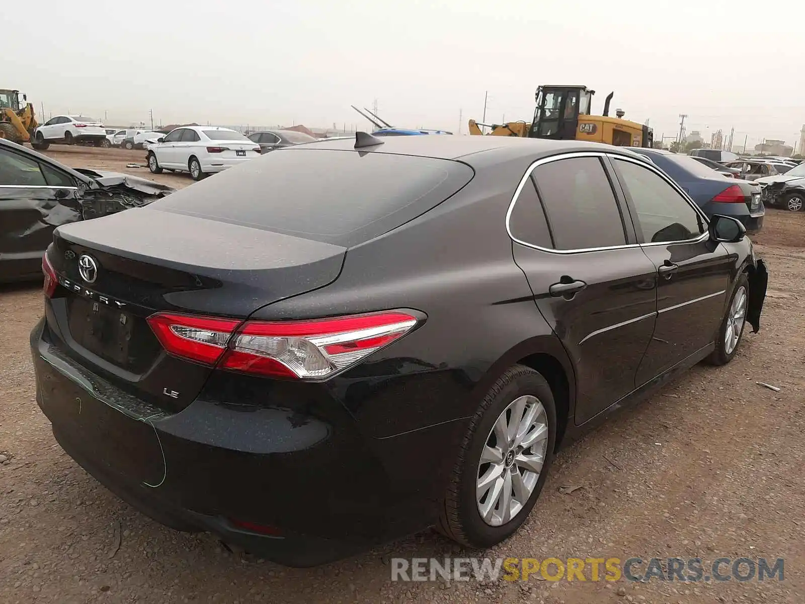 4 Фотография поврежденного автомобиля 4T1B11HK6KU208103 TOYOTA CAMRY 2019