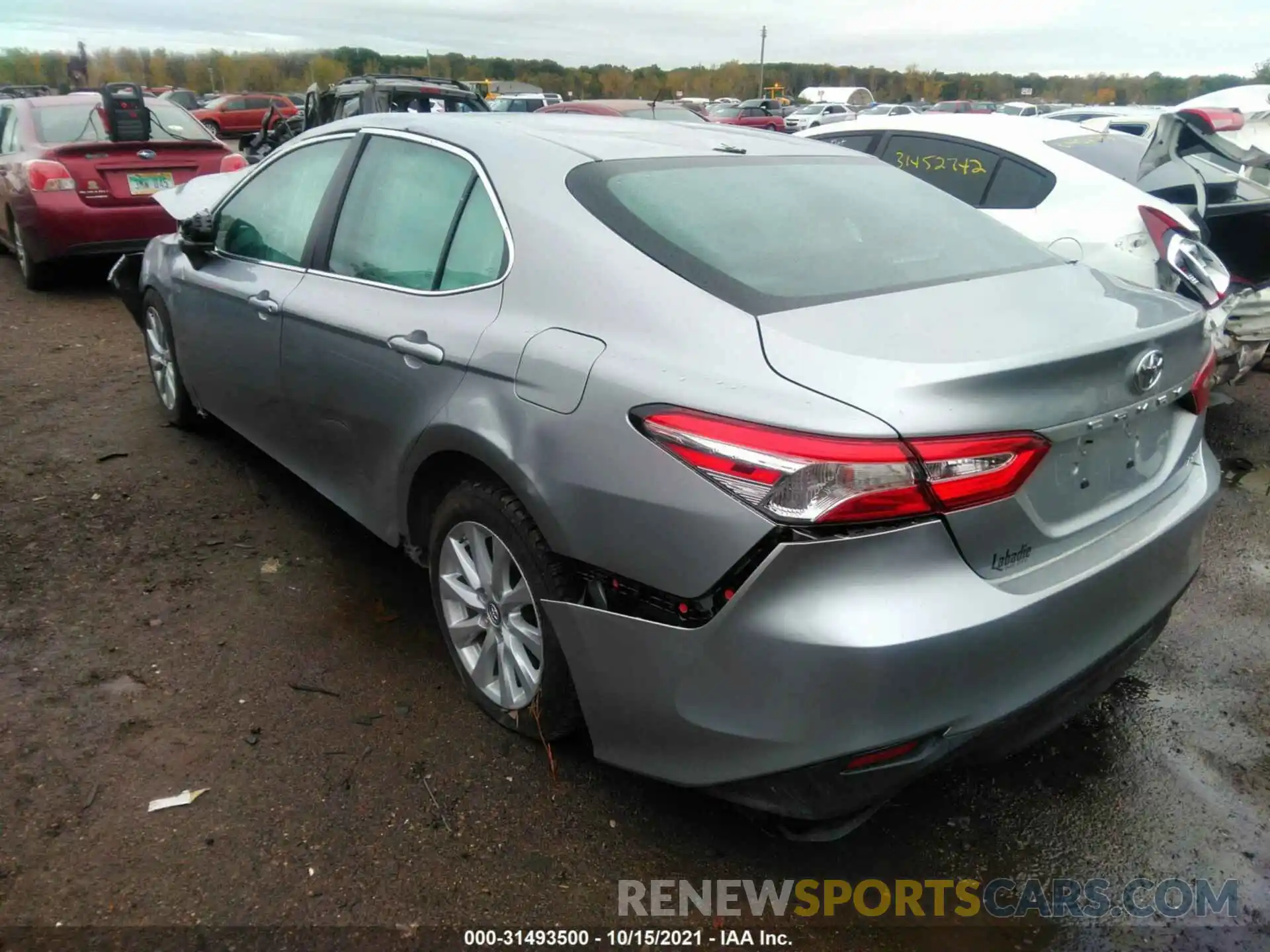 3 Photograph of a damaged car 4T1B11HK6KU209834 TOYOTA CAMRY 2019