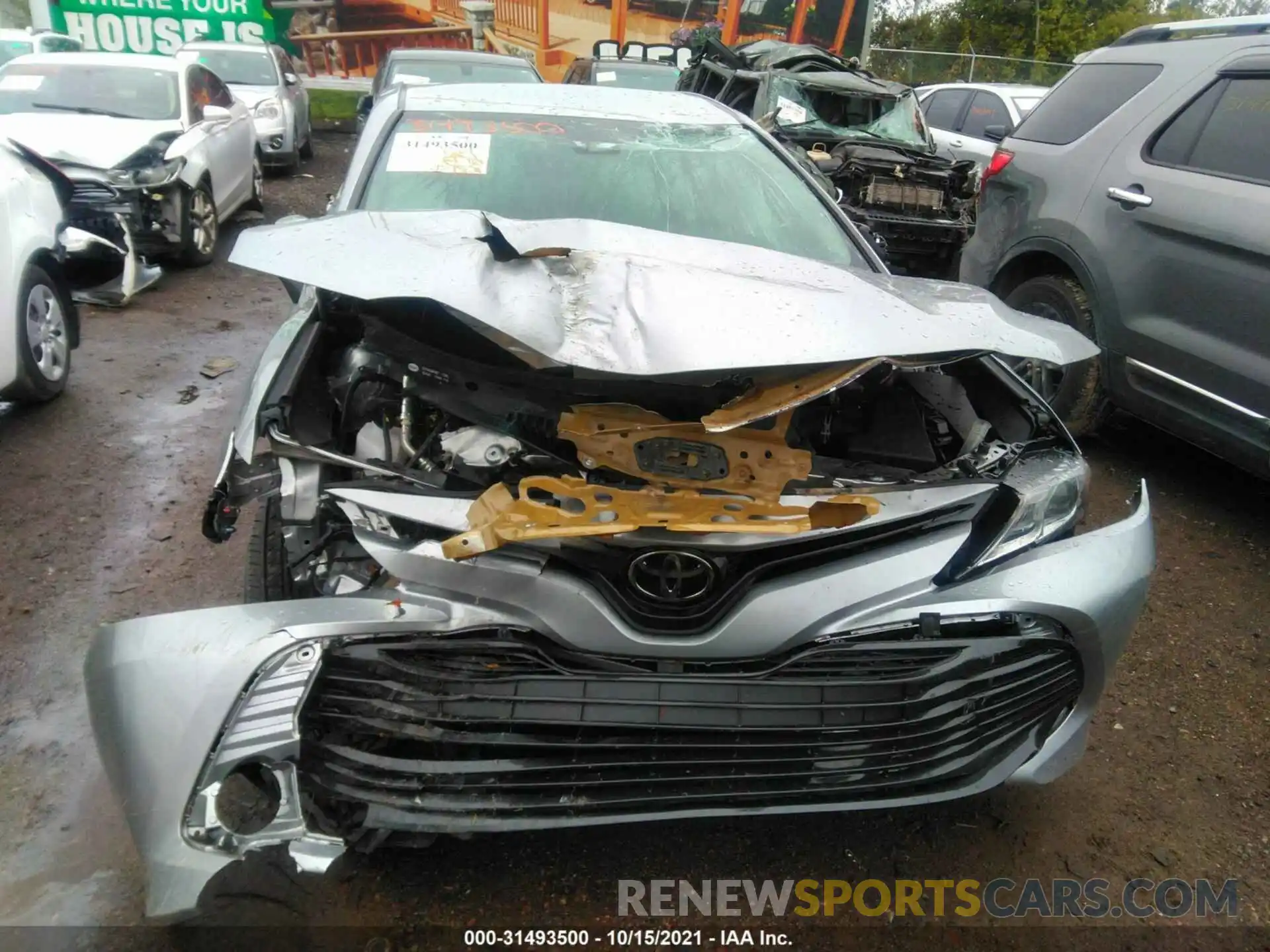 6 Photograph of a damaged car 4T1B11HK6KU209834 TOYOTA CAMRY 2019