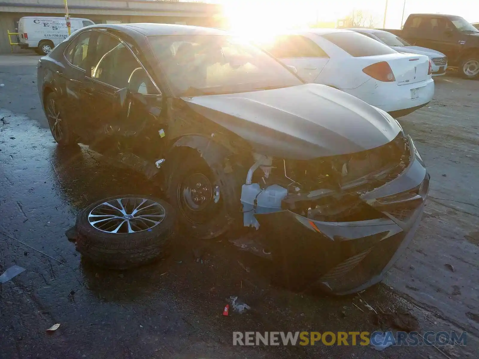 1 Photograph of a damaged car 4T1B11HK6KU211048 TOYOTA CAMRY 2019