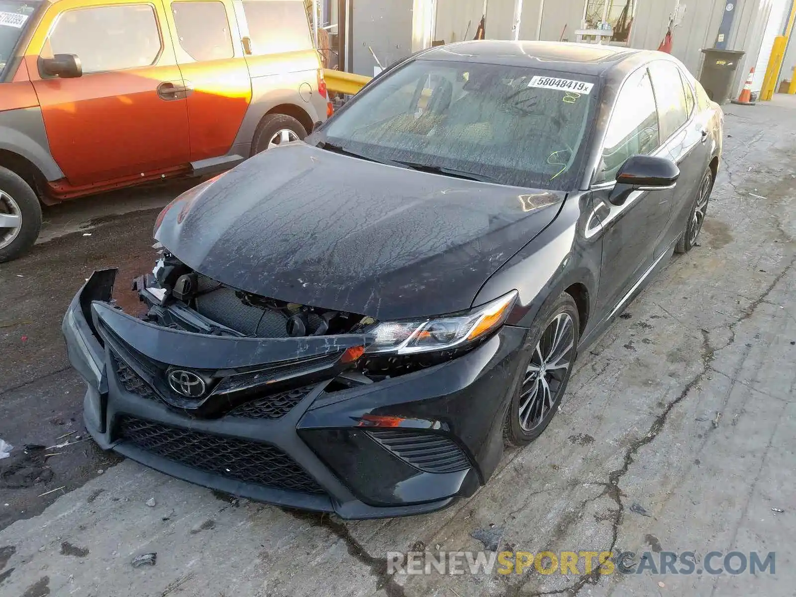 2 Photograph of a damaged car 4T1B11HK6KU211048 TOYOTA CAMRY 2019