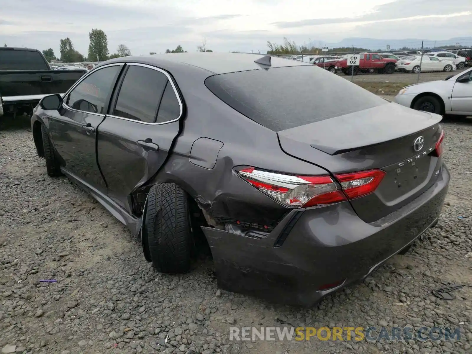 3 Photograph of a damaged car 4T1B11HK6KU211535 TOYOTA CAMRY 2019