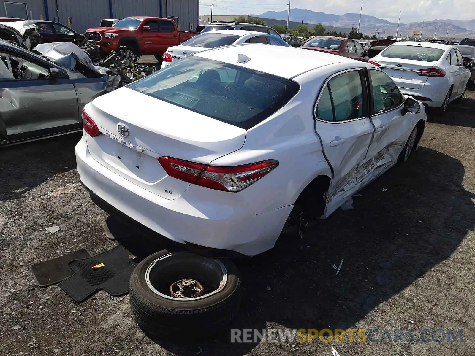 4 Photograph of a damaged car 4T1B11HK6KU211616 TOYOTA CAMRY 2019