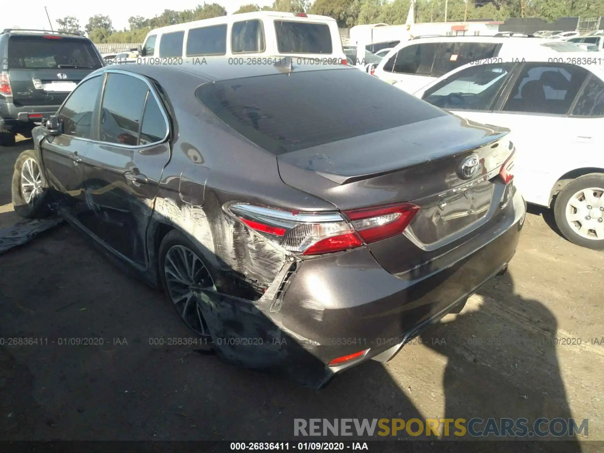 3 Photograph of a damaged car 4T1B11HK6KU212037 TOYOTA CAMRY 2019