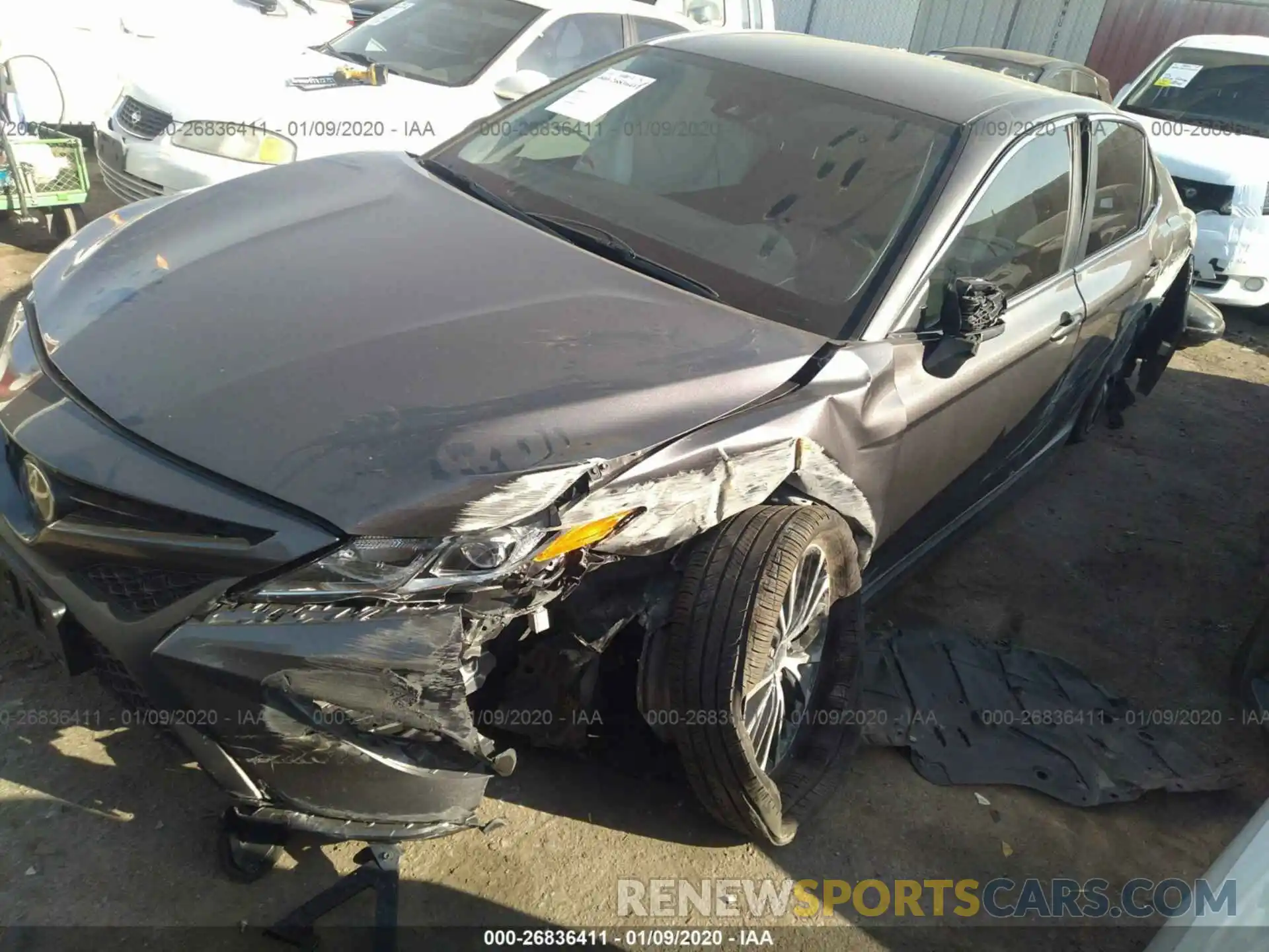 6 Photograph of a damaged car 4T1B11HK6KU212037 TOYOTA CAMRY 2019