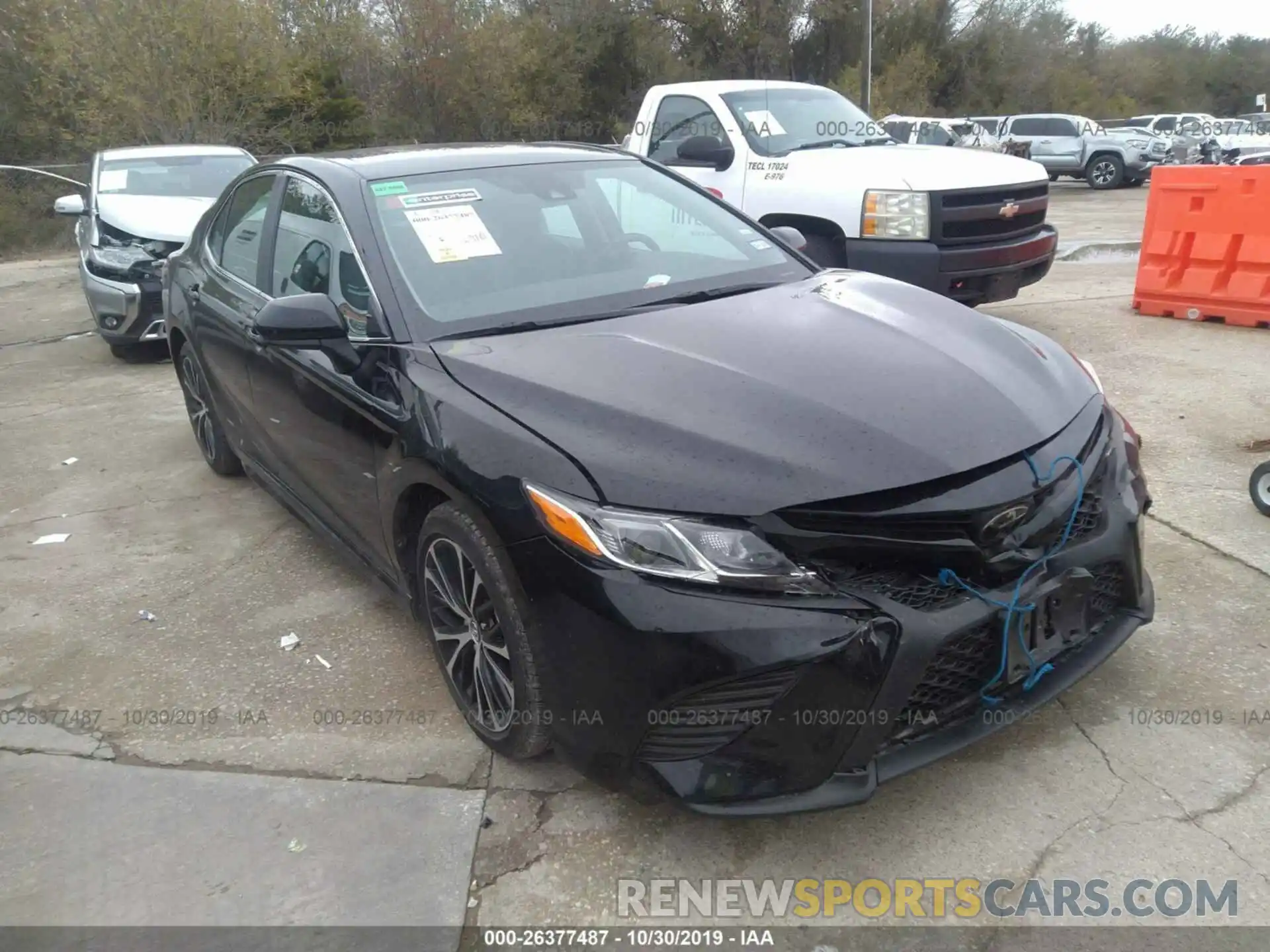 1 Photograph of a damaged car 4T1B11HK6KU212927 TOYOTA CAMRY 2019