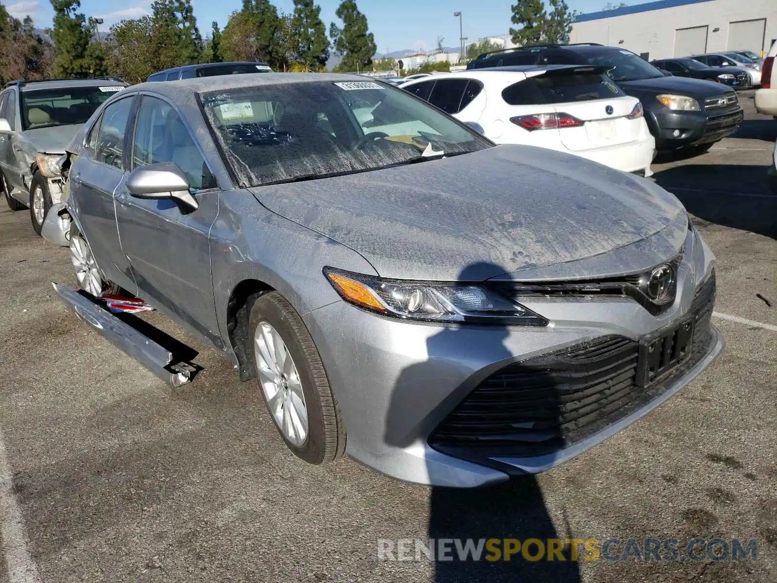 1 Photograph of a damaged car 4T1B11HK6KU213933 TOYOTA CAMRY 2019