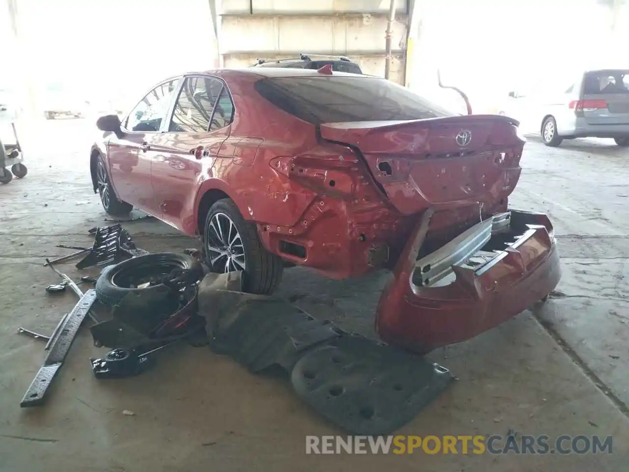 3 Photograph of a damaged car 4T1B11HK6KU214502 TOYOTA CAMRY 2019