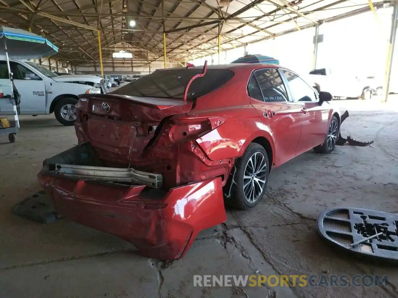 4 Photograph of a damaged car 4T1B11HK6KU214502 TOYOTA CAMRY 2019