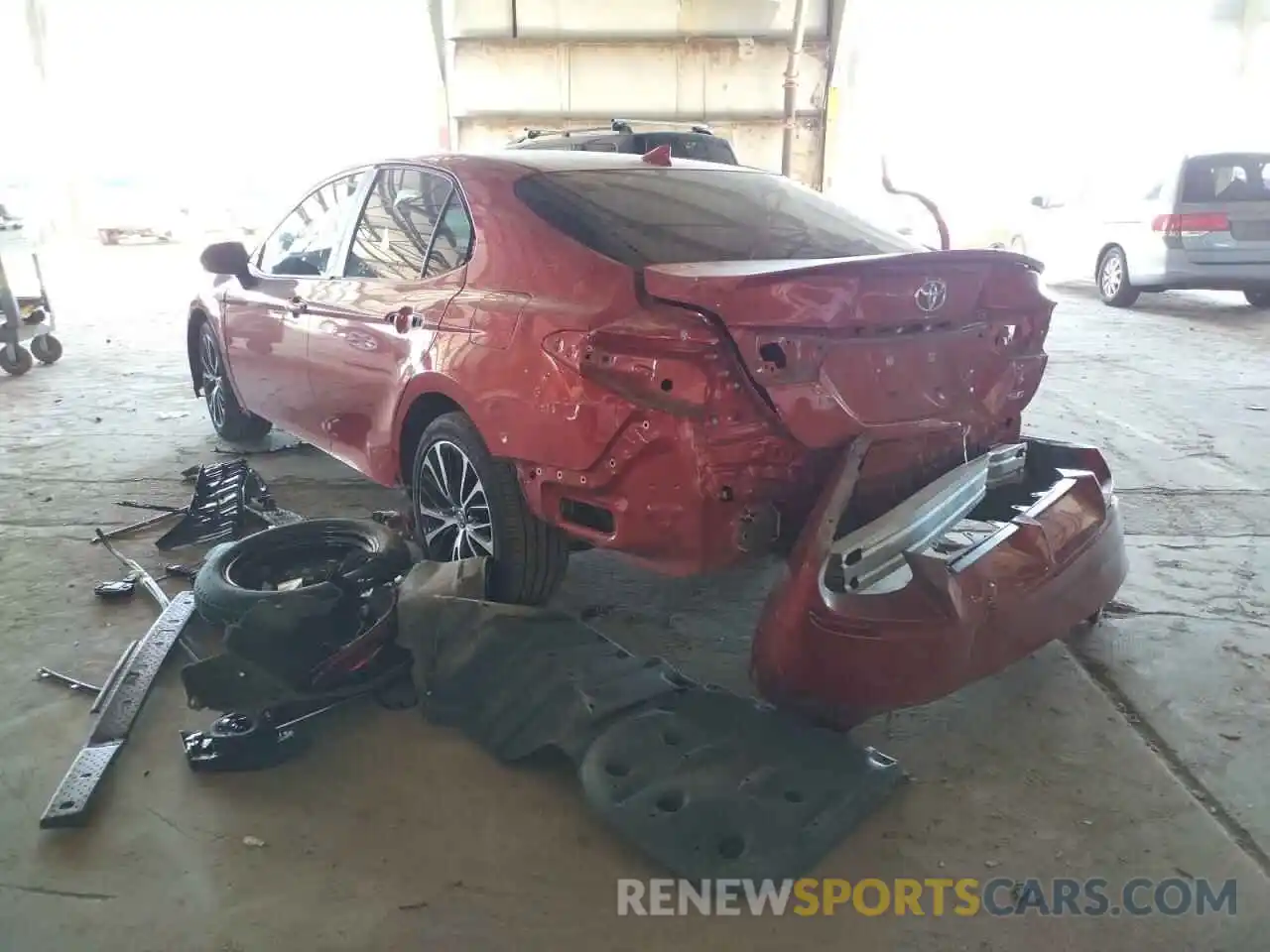 9 Photograph of a damaged car 4T1B11HK6KU214502 TOYOTA CAMRY 2019