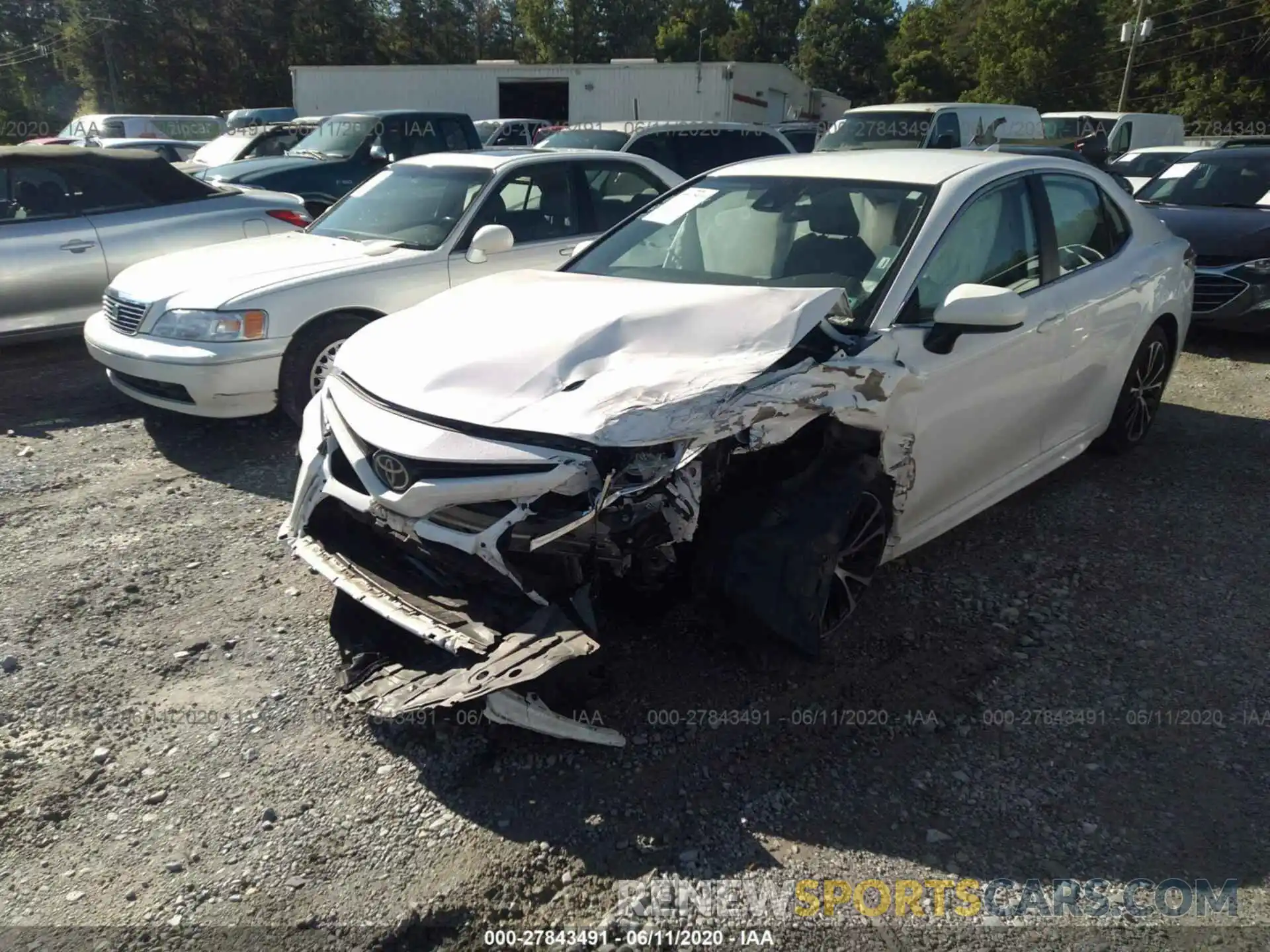 6 Photograph of a damaged car 4T1B11HK6KU217013 TOYOTA CAMRY 2019