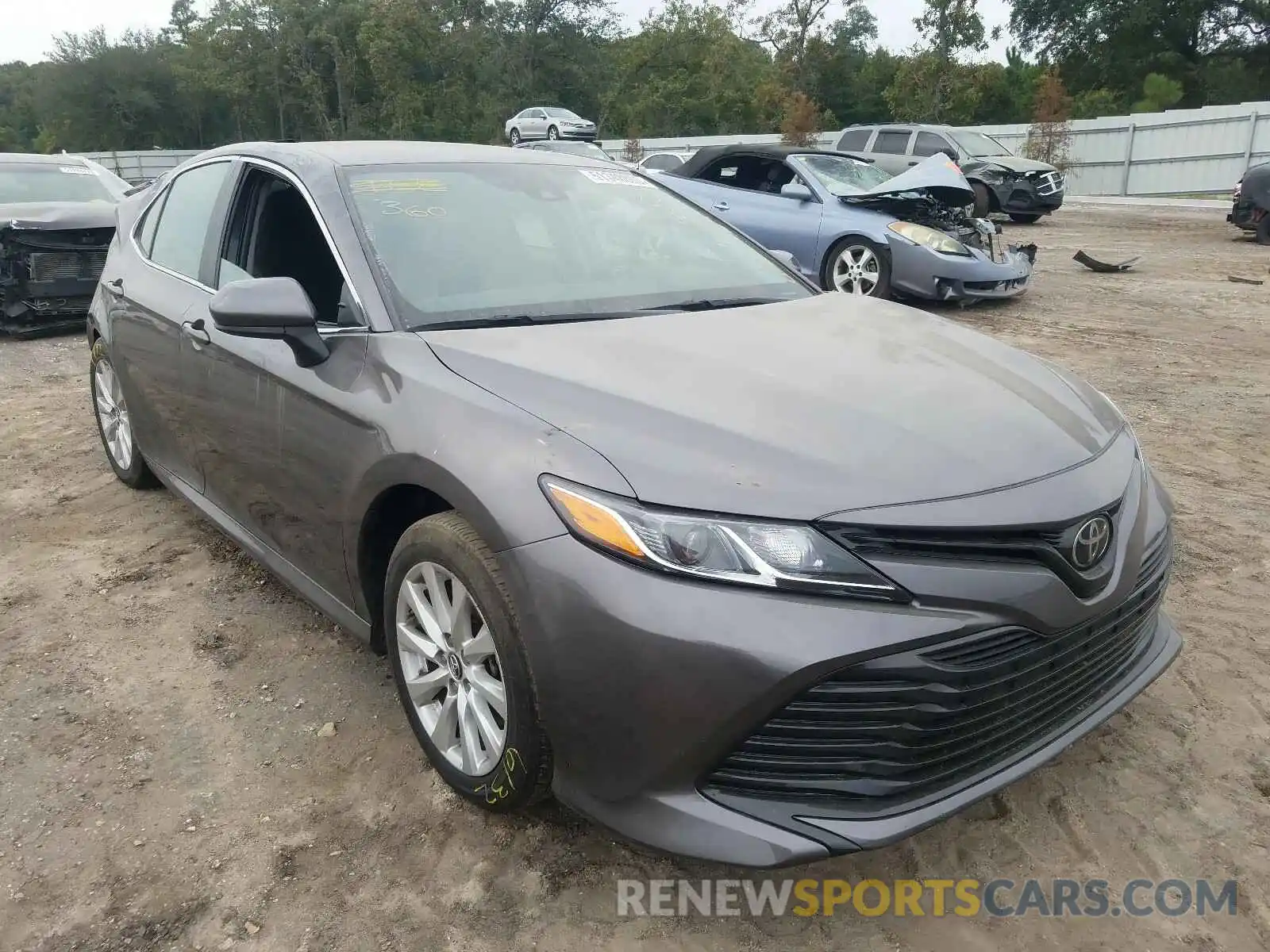 1 Photograph of a damaged car 4T1B11HK6KU219974 TOYOTA CAMRY 2019