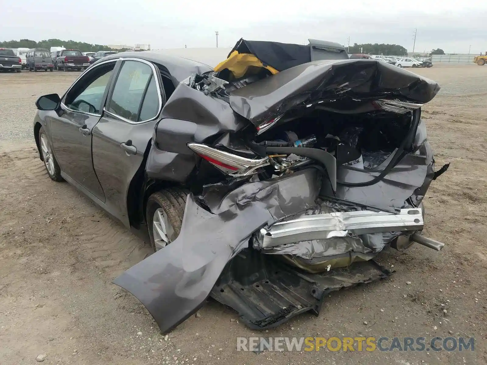 3 Photograph of a damaged car 4T1B11HK6KU219974 TOYOTA CAMRY 2019