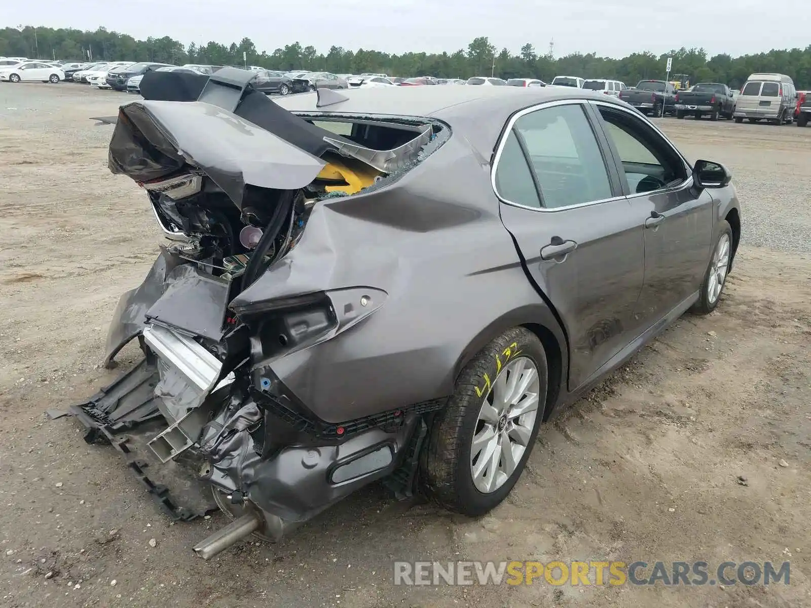 4 Photograph of a damaged car 4T1B11HK6KU219974 TOYOTA CAMRY 2019