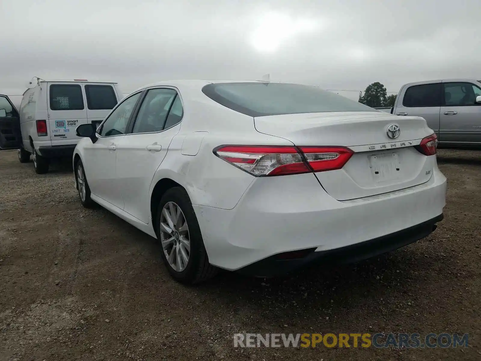 3 Photograph of a damaged car 4T1B11HK6KU220087 TOYOTA CAMRY 2019