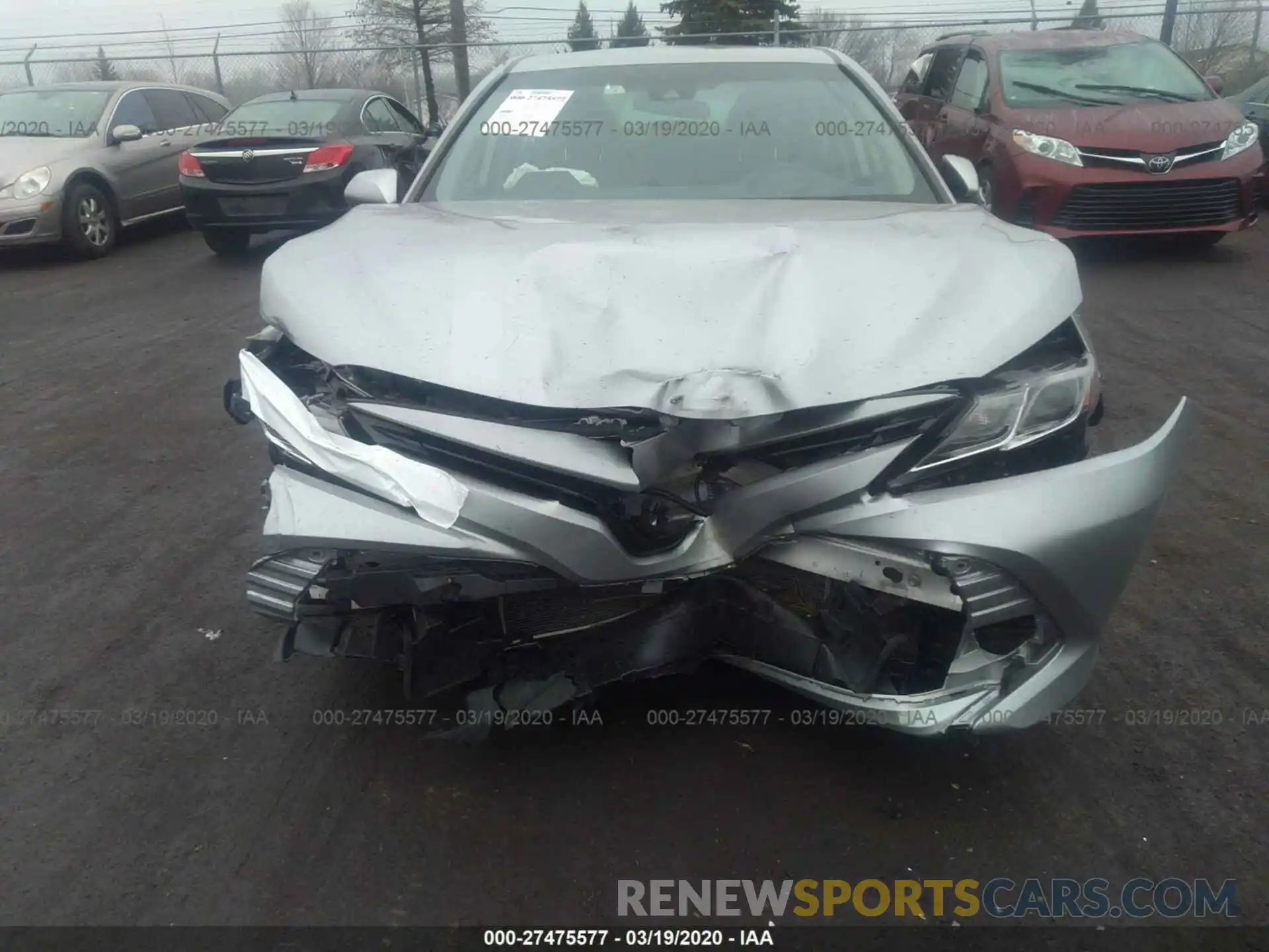 6 Photograph of a damaged car 4T1B11HK6KU221675 TOYOTA CAMRY 2019