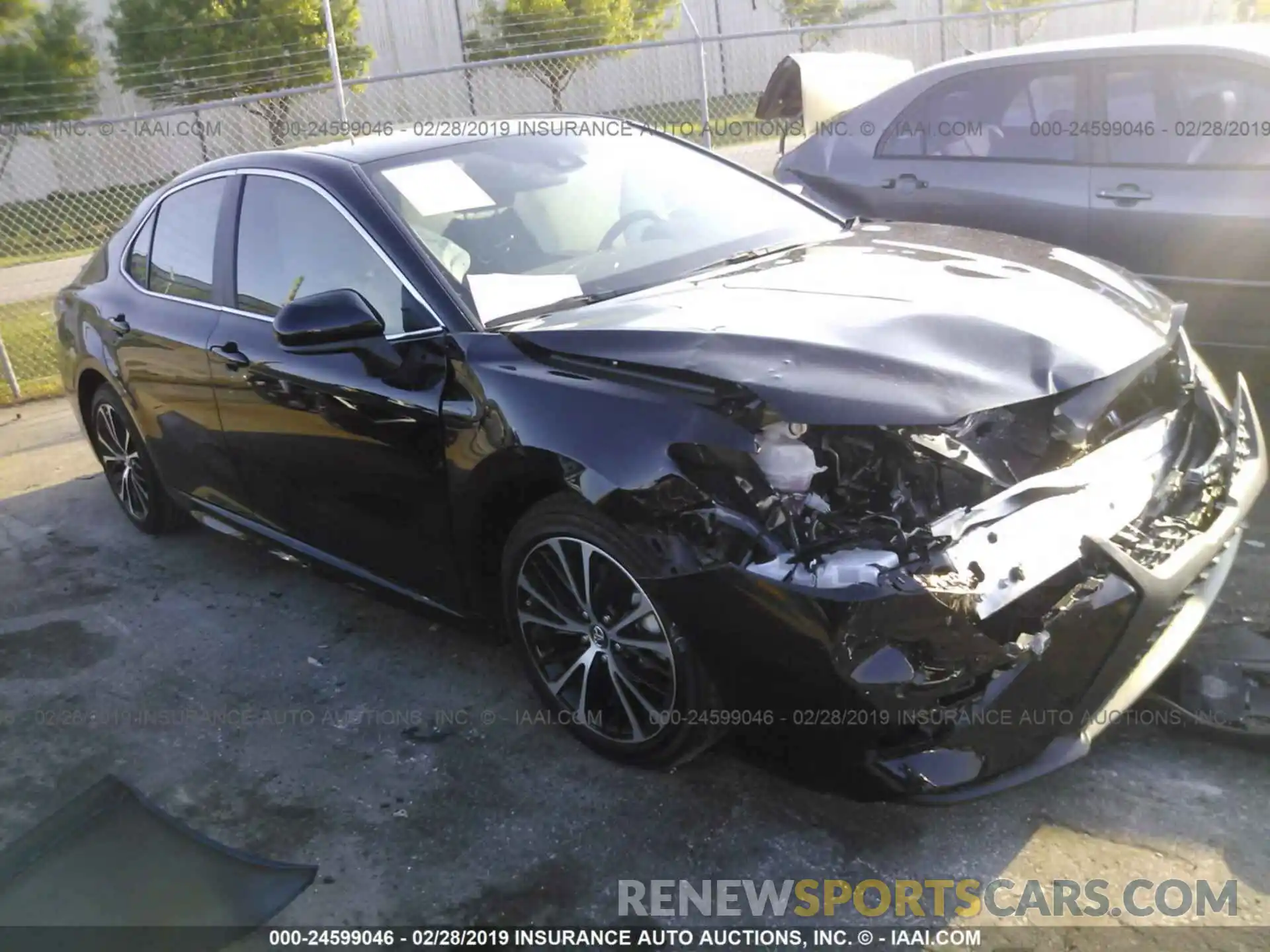 1 Photograph of a damaged car 4T1B11HK6KU221899 TOYOTA CAMRY 2019