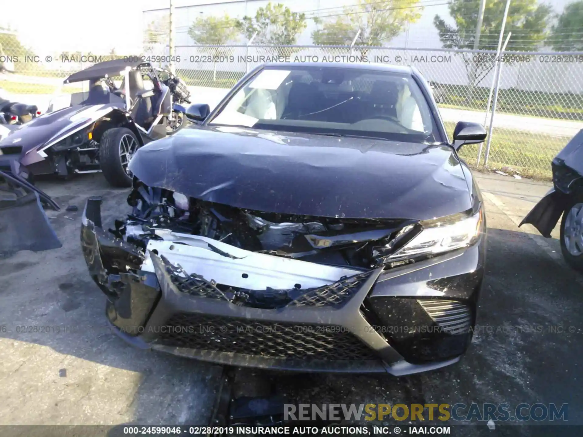 6 Photograph of a damaged car 4T1B11HK6KU221899 TOYOTA CAMRY 2019